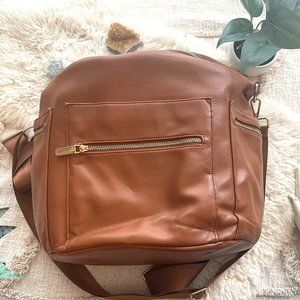 miss fong Diaper Bag Backpack Baby Diaper Bag, Large Leather Diaper Bag Backpack